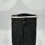 Made In Usa True Religion Skinny Jeans - 29W UK 8 Black Cotton Blend