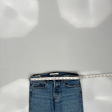 501 Levis Jeans - 28W US 4 Blue Cotton