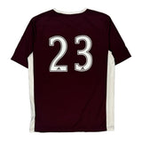 Age 15-16 Rangers Adidas Football Shirt - XL Burgundy Polyester