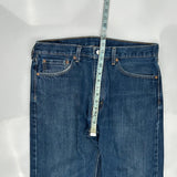 505 Levis Jeans - 34W 30L Blue Denim