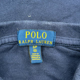 Age 8 Ralph Lauren Polo Shirt - Small Navy Cotton
