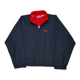 Fila Windbreaker - Large Navy Nylon