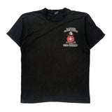 Steel Warriors Fruit Of The Loom Graphic T-Shirt - Medium Black Cotton Blend