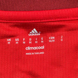 Bayern München Adidas 2015-16 Home Football Shirt - Medium Red Polyester