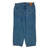 Levis Baggy Dad Jeans - 35W 29L Blue Cotton