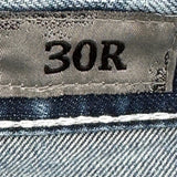 Bke Contrast Stitch Jeans - 32W 31L Blue Denim