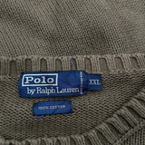 Polo By Ralph Lauren Jumper - 2XL Brown Cotton