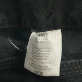 Holmes Cargo Trousers - 40W 30L Black Cotton