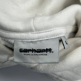 Carhartt Hoodie - Large White Cotton
