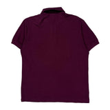 Lacoste Polo Shirt - Large Purple Cotton