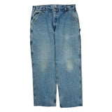 Carhartt Carpenter Jeans - 36W 32L Blue Cotton