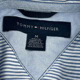 Tommy Hilfiger Striped Shirt - Medium Blue Cotton