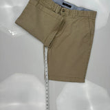 Tommy Hilfiger Chino Shorts - 32W 9L Khaki Cotton
