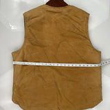 Carhartt Vest - Large Brown Cotton