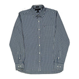 Tommy Hilfiger Checked Shirt - Small White Cotton