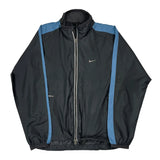 Nike Windbreaker - Small Blue Polyester