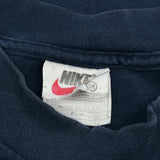 Nike Long Sleeve T-Shirt - 2XL Navy Cotton