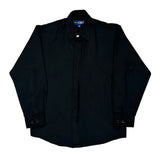 Age 10-12 Mosa Shirt - Medium Black Polyester