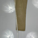 Carhartt Trousers - 32W 32L Beige Cotton