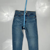 501 Levis Jeans - 29W UK 10 Blue Cotton