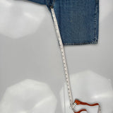 Levis Denim Shorts - 34W 10L Blue Denim