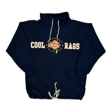 Made In USA Unbranded Cool Rags Sweatshirt - Small Navy Polyester Blend