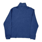 Polo By Ralph Lauren 1/4 Zip - Large Blue Cotton