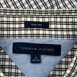 Tommy Hilfiger Checked Shirt - XL Brown Cotton