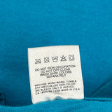 Fruit Of The Loom Single Stitch T-Shirt - Large Blue Cotton