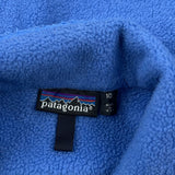 Age 10 Patagonia Fleece Jacket - Medium Blue Polyester