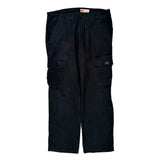 Wrangler Cargo Pants - 34W 30L Black Cotton