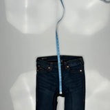 True Religion Skinny Jeans - 30W UK 8 Dark Wash Cotton Blend