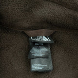 The North Face Fleece Jacket - XL Brown Polyester