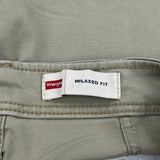 Wrangler Cargo Trousers - 30W 31L Khaki Cotton