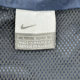 Nike Windbreaker - Large Blue Polyester
