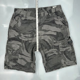 Wrangler Camo Cargo Shorts - 34W 11L Camo Cotton