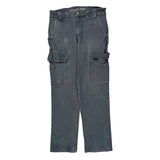 Duluth Cargo Pants - 31W 32L Gray Cotton Blend
