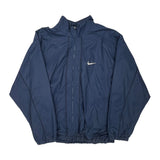 Nike Windbreaker - XL Blue Nylon