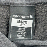 Age 10-12 Carhartt Hoodie - Medium Black Cotton