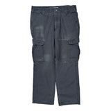 Carhartt Cargo Trousers - 34W 30L Grey Cotton Blend