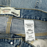 Levis Carpenter Jeans - 34W 30L Blue Cotton