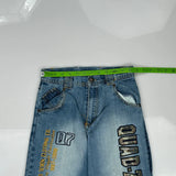 Unbranded Graphic Jeans - 25W 25L Blue Cotton