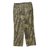 Outfitters Ridge Double Knee Cargo Trousers - 32W 30L Camo Cotton