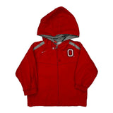 Ohio State, Age 12 Months Nike Windbreaker - 3XS Red Polyester