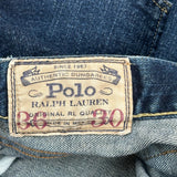 Polo By Ralph Lauren Jeans - 36W 30L Blue Cotton
