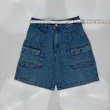 Cabelas Denim Shorts - 28W US 4 Blue Denim