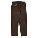 Silver Tab Levis Relaxed Jeans - 32W 32L Brown Cotton