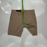 Armani Exchange Chino Shorts - 32W 9L Beige Cotton