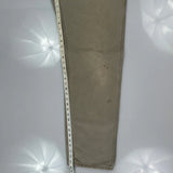 Carhartt Carpenter Trousers - 35W 36L Beige Cotton