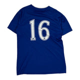 Midwest United Adidas Football Shirt - Small Blue Polyester